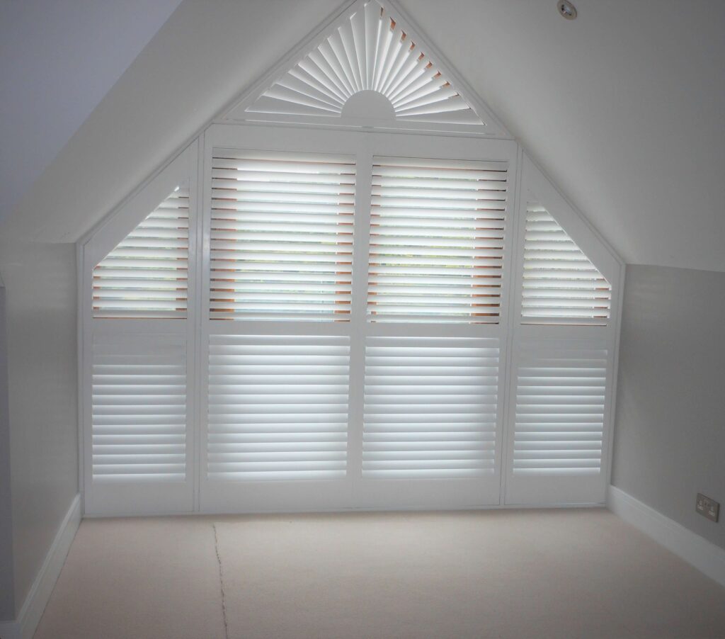 Gable end shutters