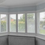 bay window shutters open